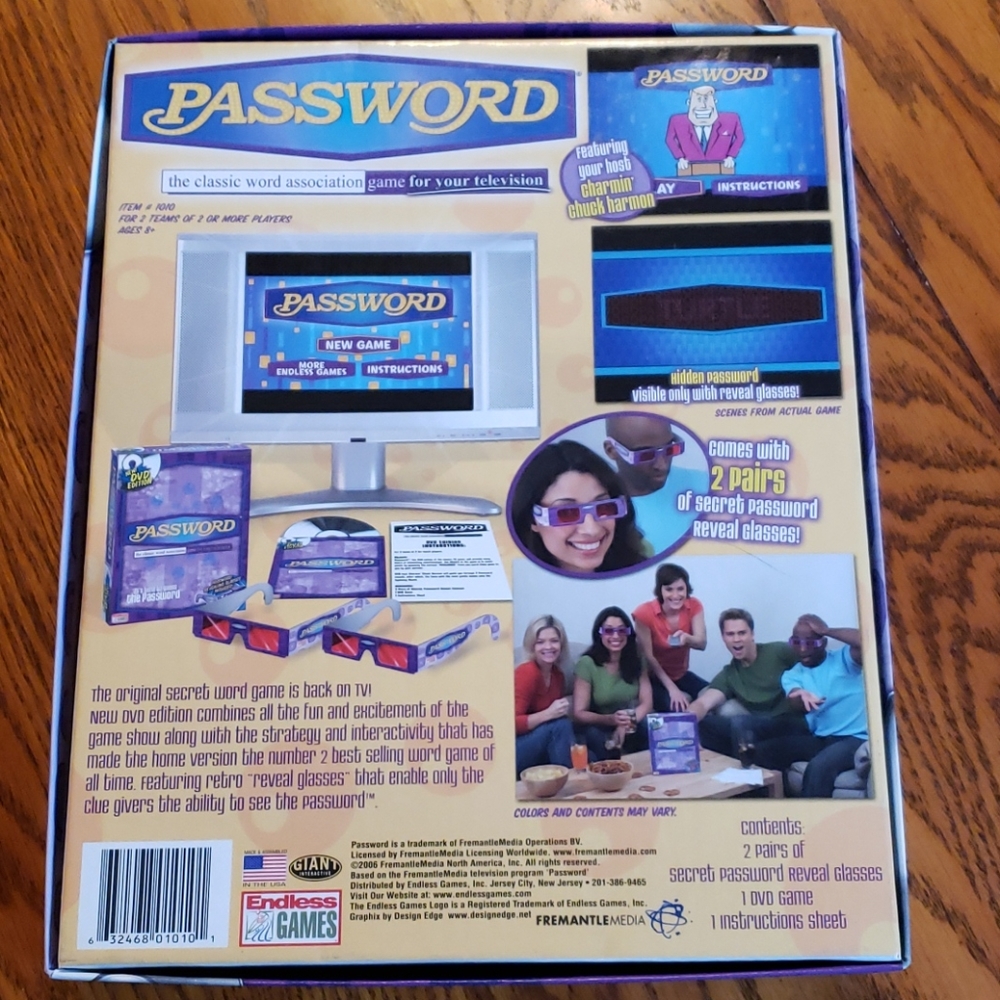 Password Game dvd edition - NEW - Picture 2 of 4